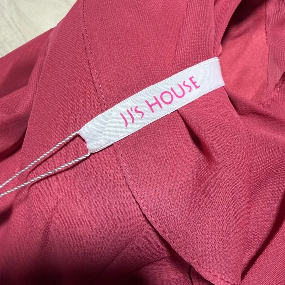 JJ's House High-Low Dress Women 12 Cinnamon Rose Chiffon Formal Guest NWT - Picture 7 of 10